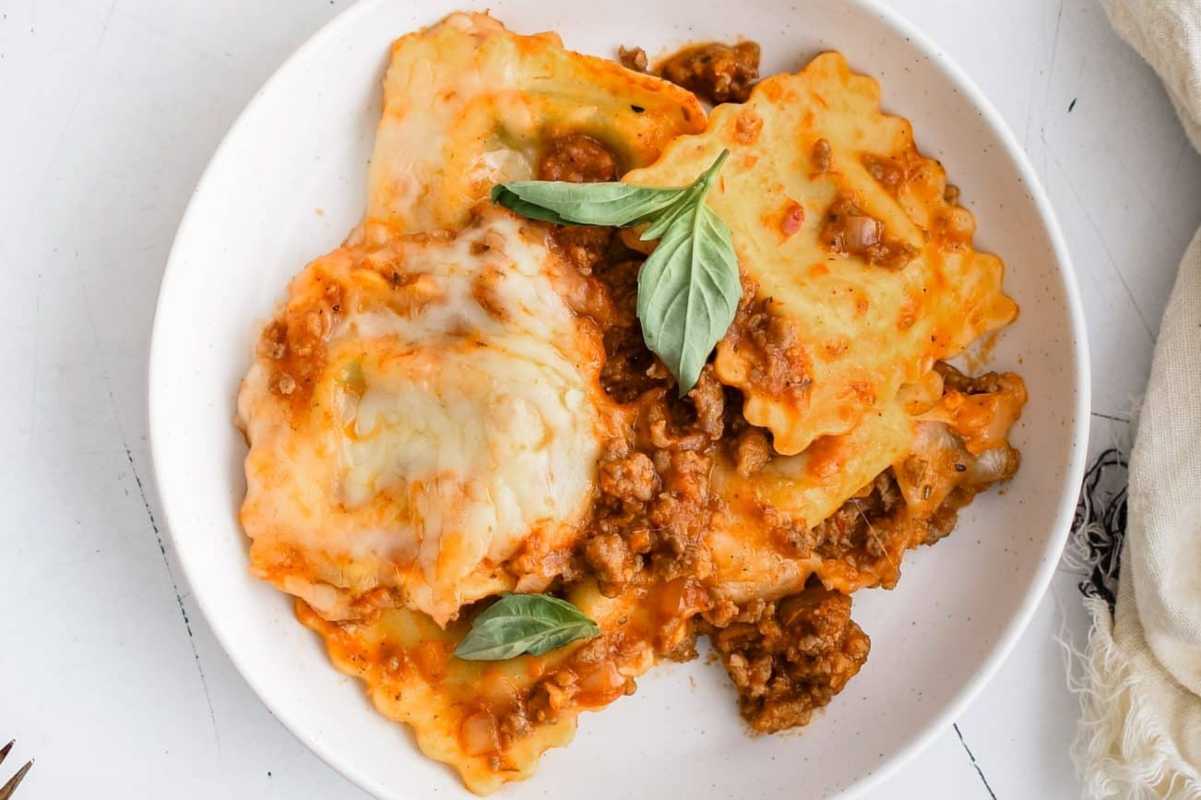Baked Ravioli.