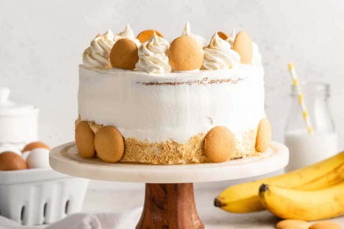 Banana Pudding Cake.