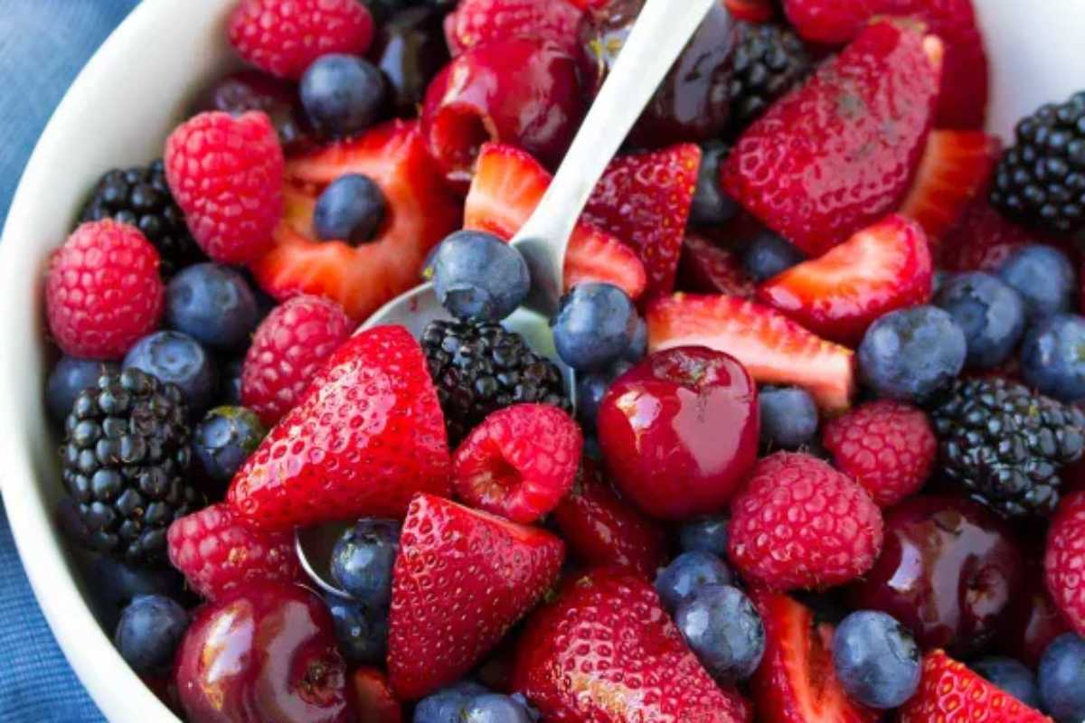 Berry Fruit Salad.