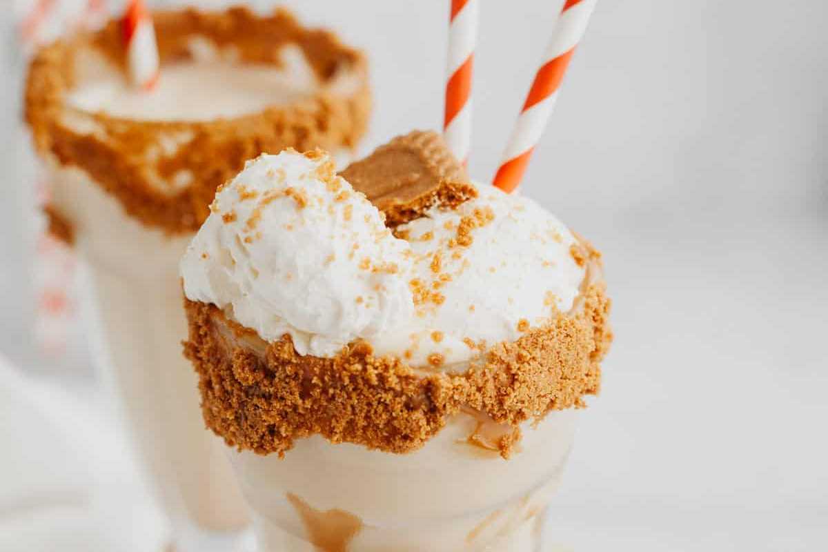 Biscoff Milkshake. 