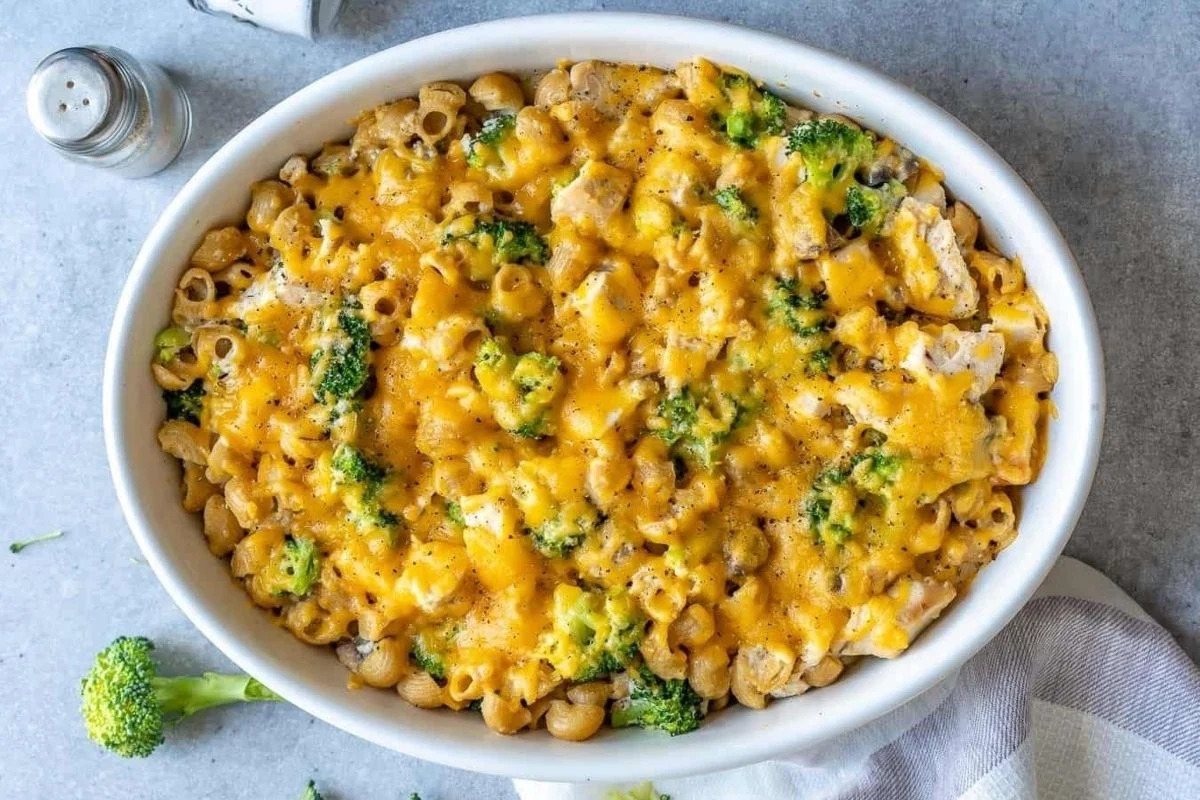 Broccoli Chicken Pasta Casserole 1