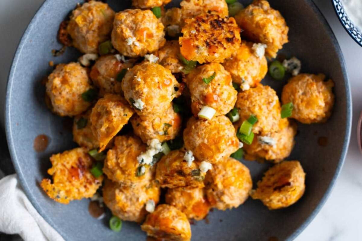 Buffalo Chicken Bites. 