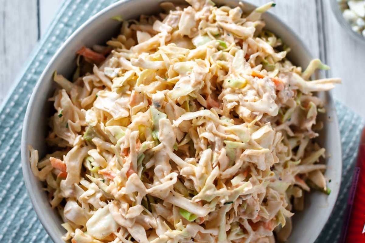 Buffalo Chicken Coleslaw.