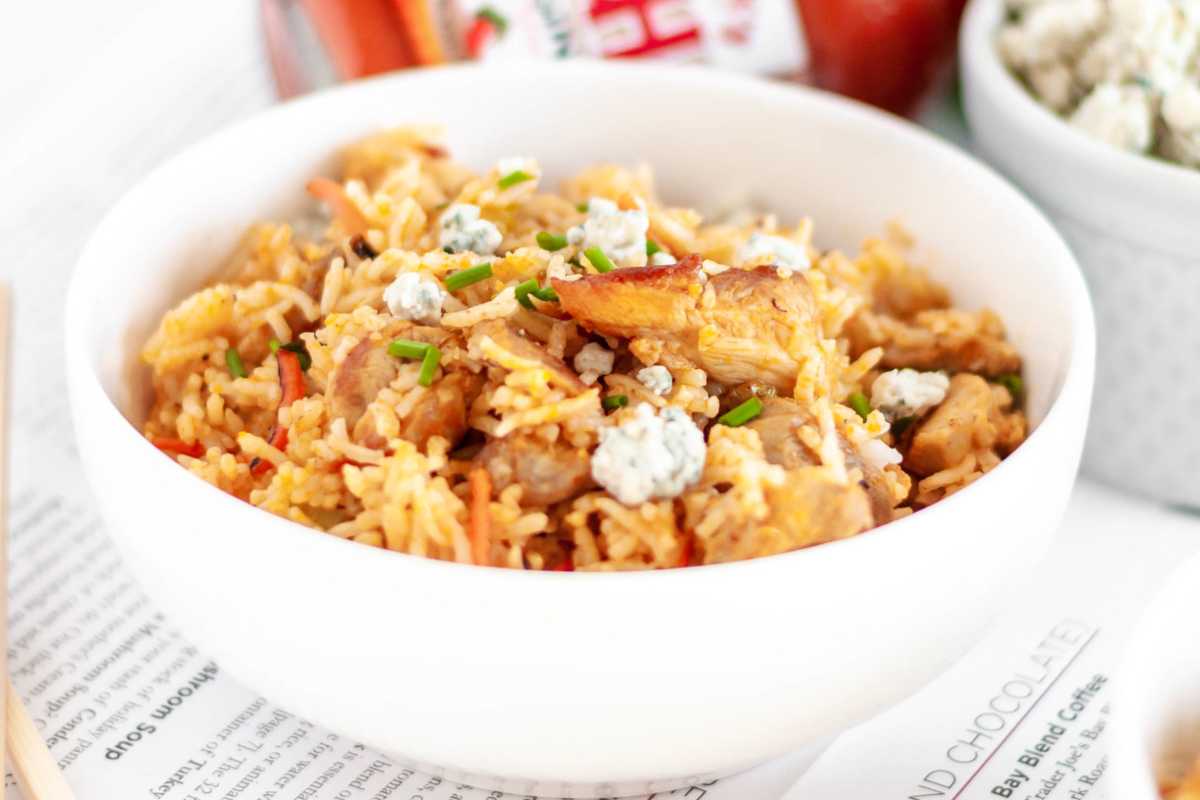 Buffalo Fried Rice. 