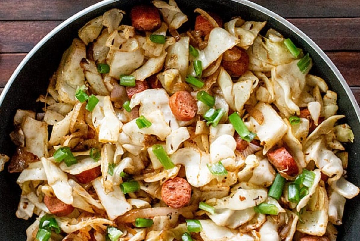 Cabbage Sausage Skillet Recipe