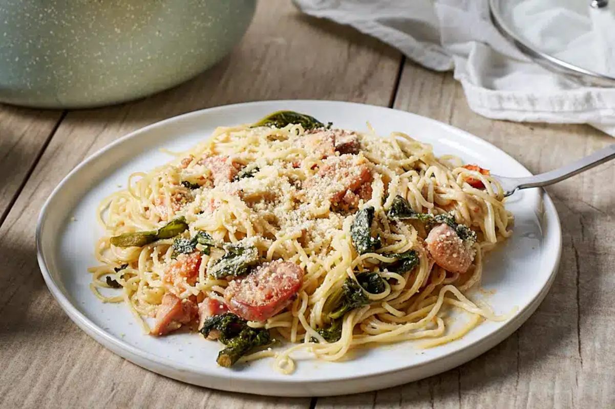 Cajun Smoked Turkey Pasta With Kale Andouille Sausage 1
