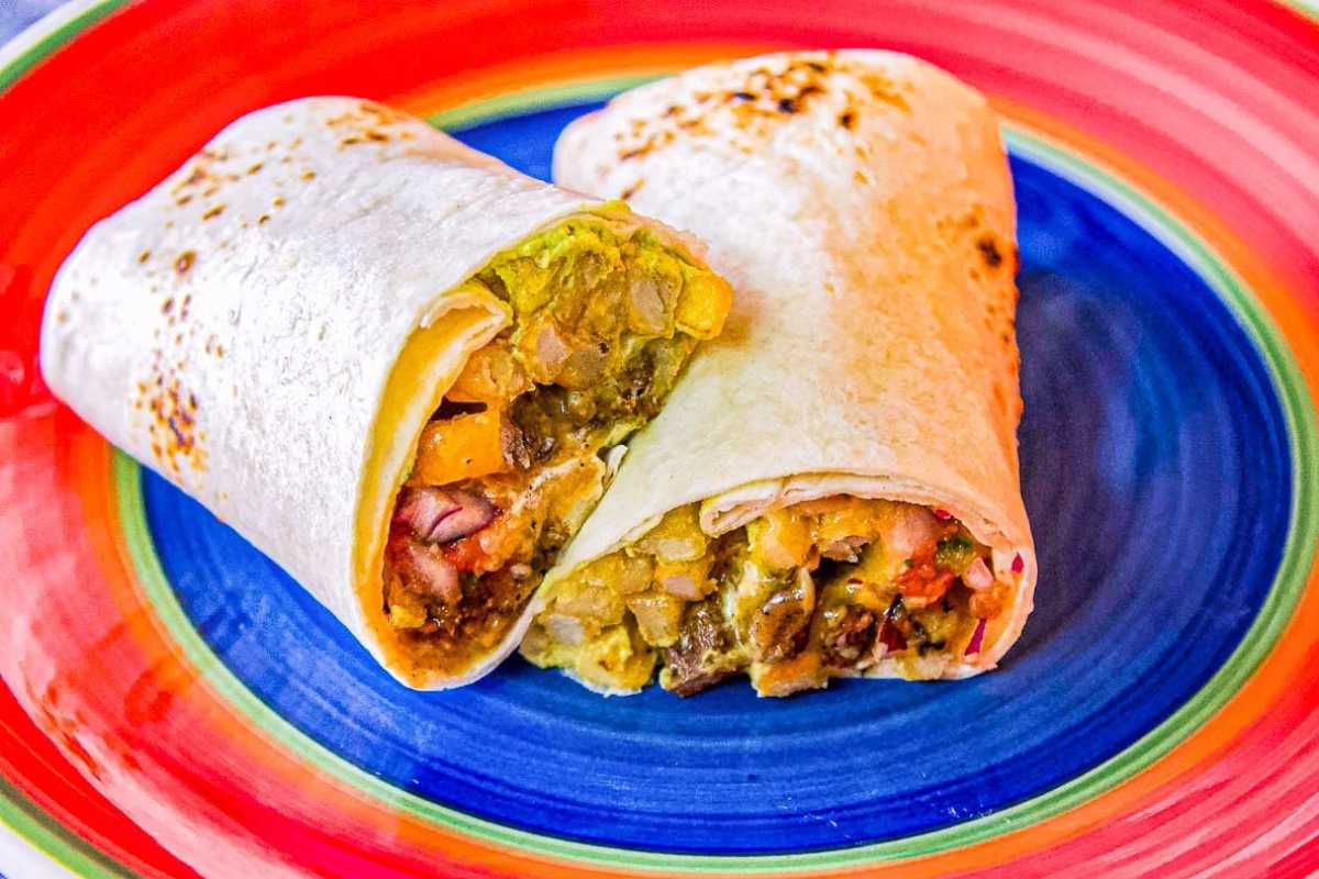 California Burrito Recipe. 