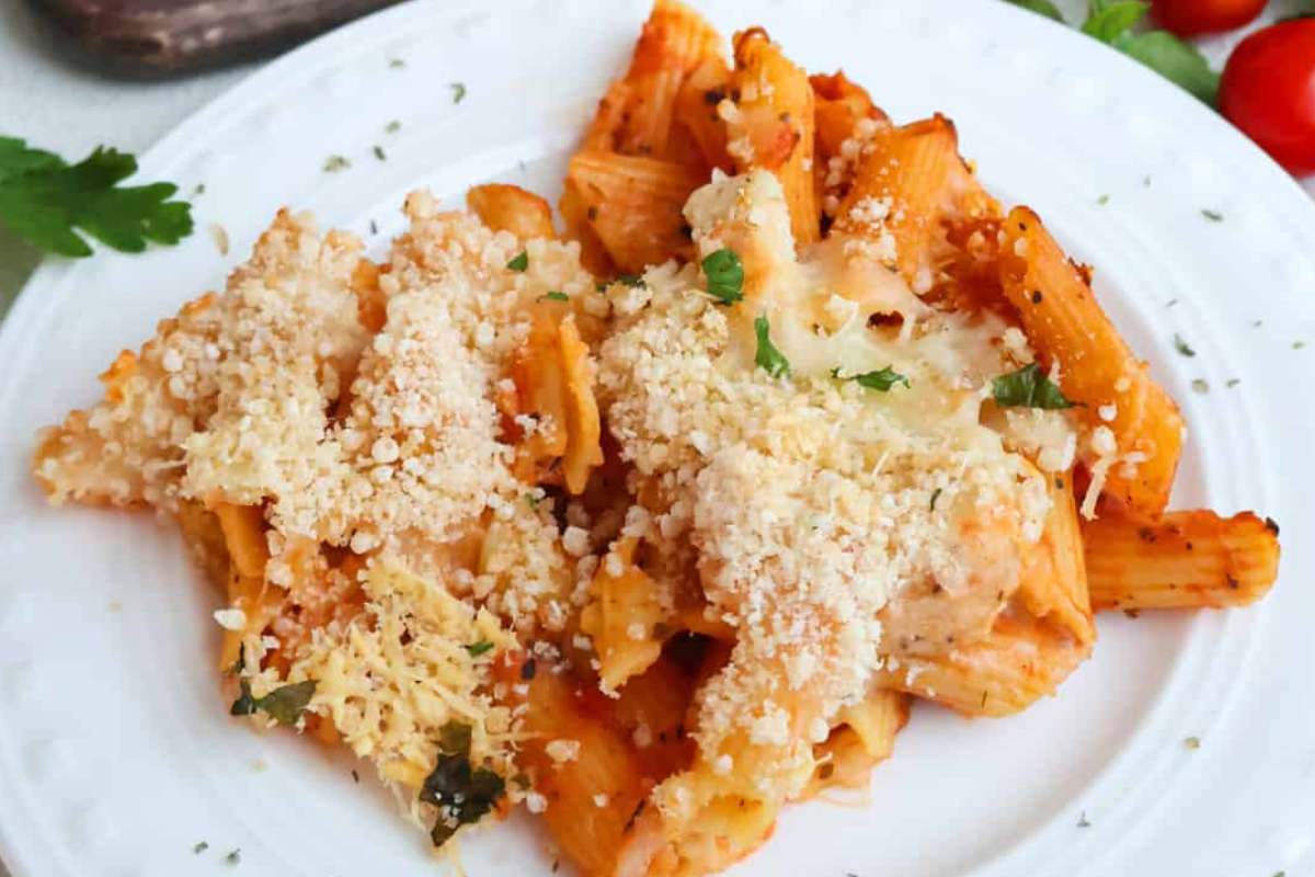 Chicken Parm Casserole. 