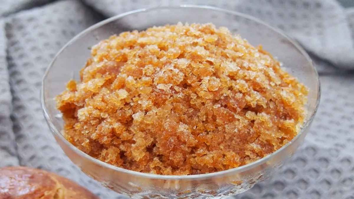 Coffee Granita. 
