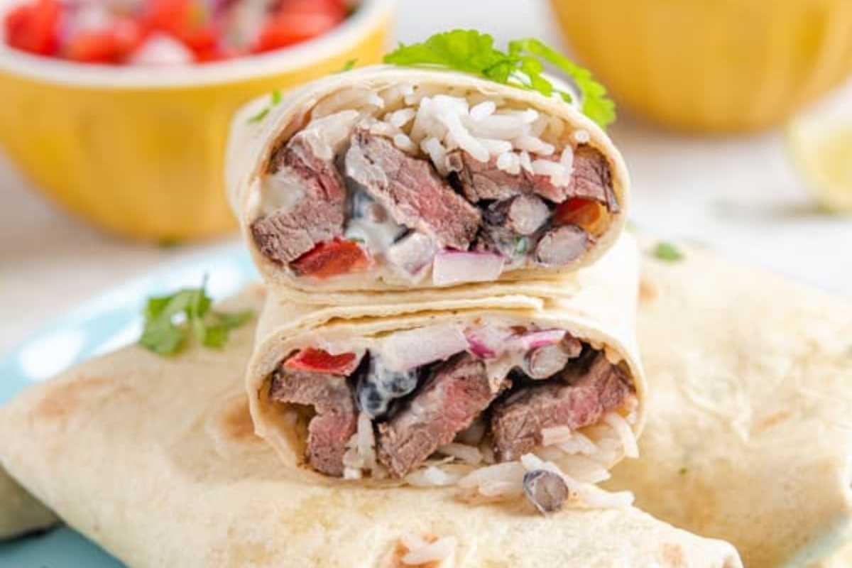 (Copycat) Chipotle Steak Burrito.