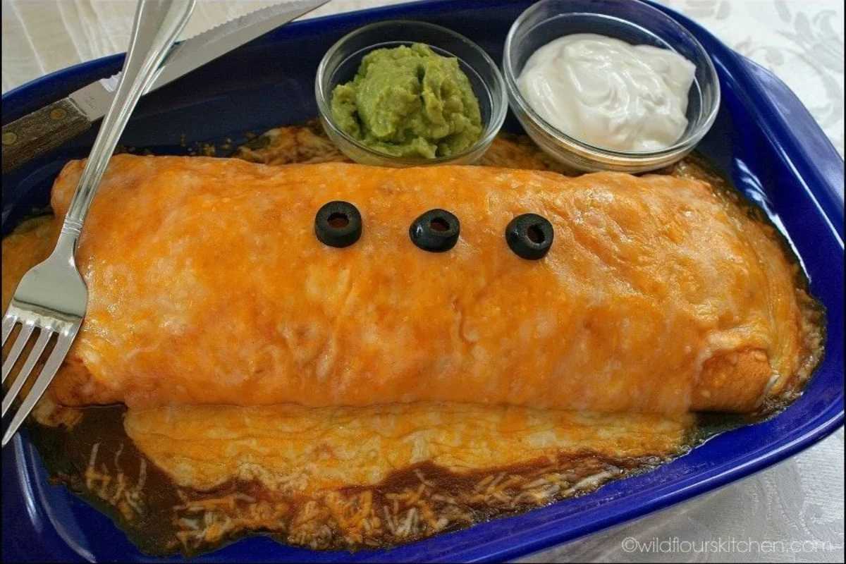 Copycat Hacienda Wet Burritos (Shredded Pork, Beef, Chicken or Ground Beef).
