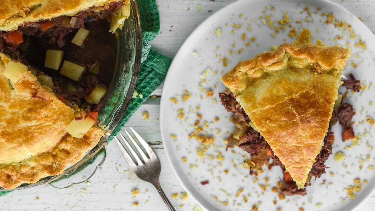 Corned Beef Pie.