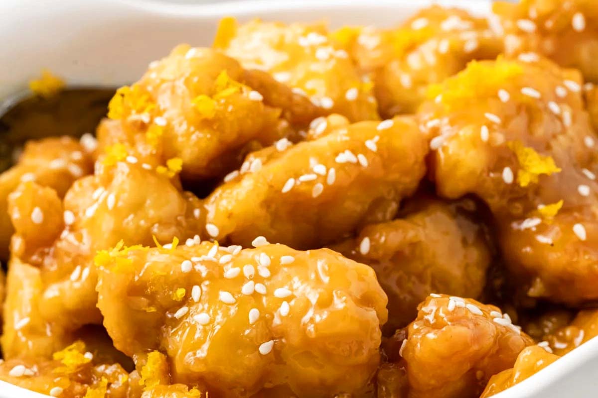 Costco Orange Chicken Copycat. 