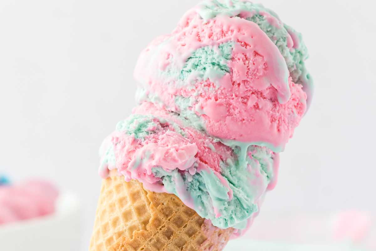 Cotton Candy Ice Cream.