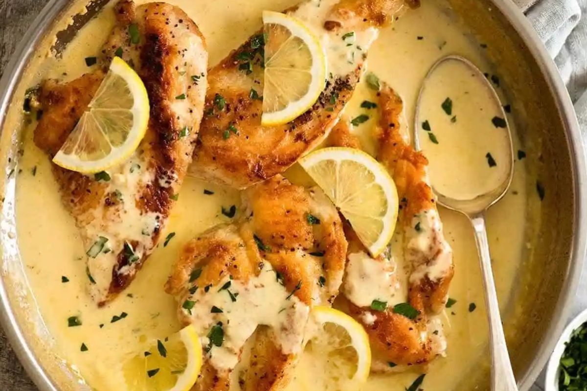 Creamy Lemon Chicken Breast 1