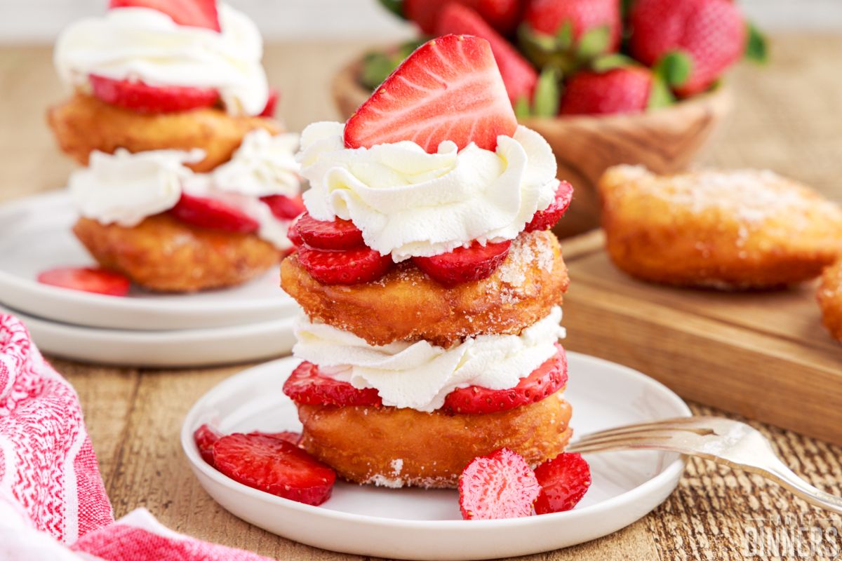 Deep Fried Strawberry Shortcake 1