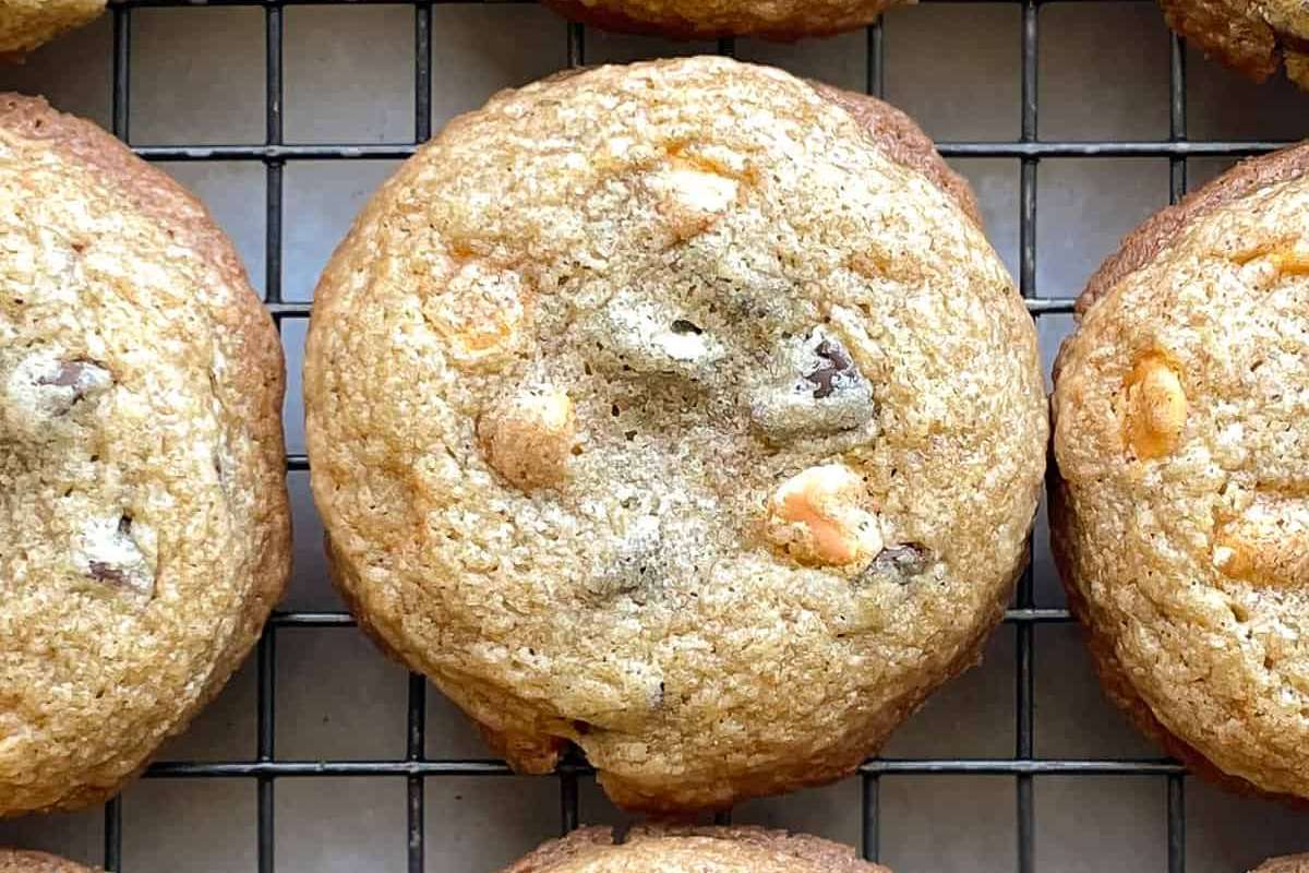Double Butterscotch Chocolate Chip Cookies. 