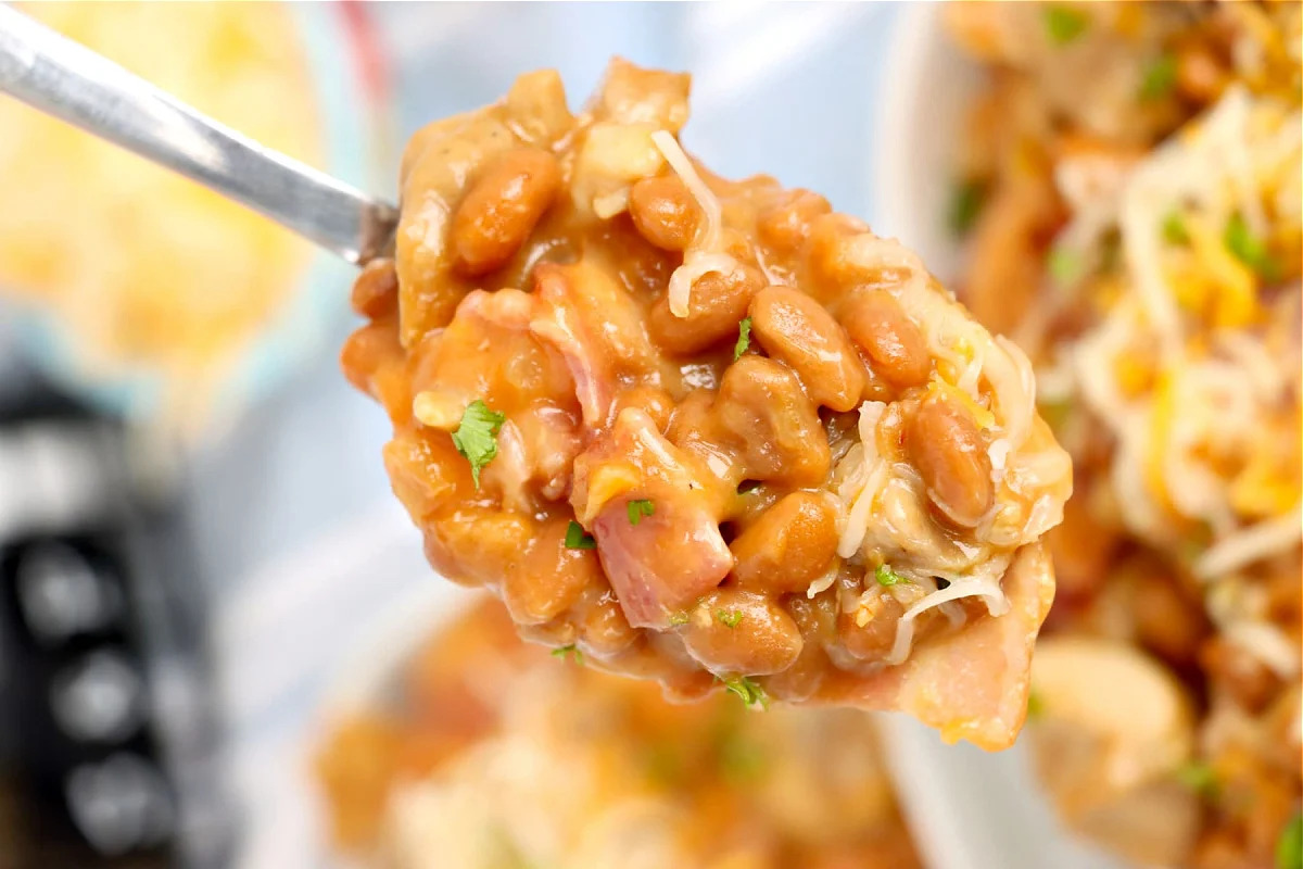 Easy Beans Bacon Chicken. 
