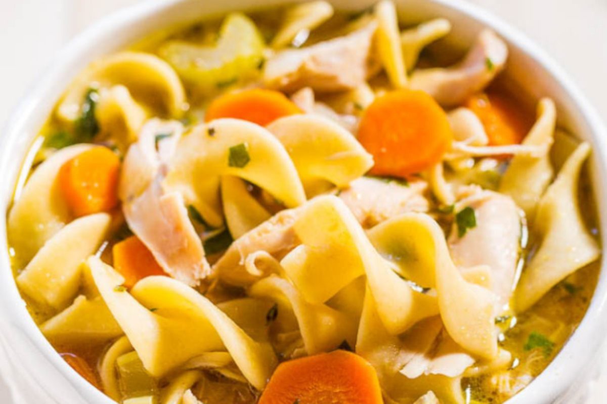 Easy 30 Minute Homemade Chicken Noodle Soup