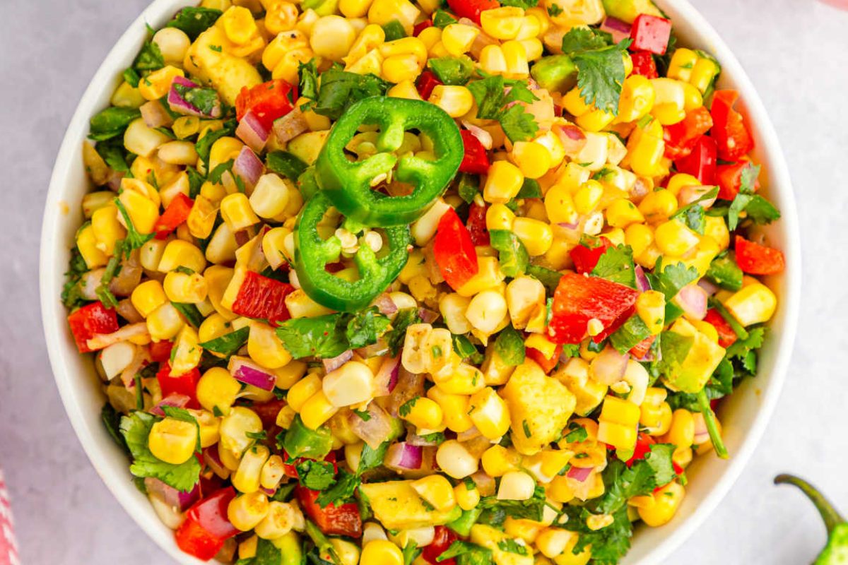 Easy Fresh Corn Salsa Recipe