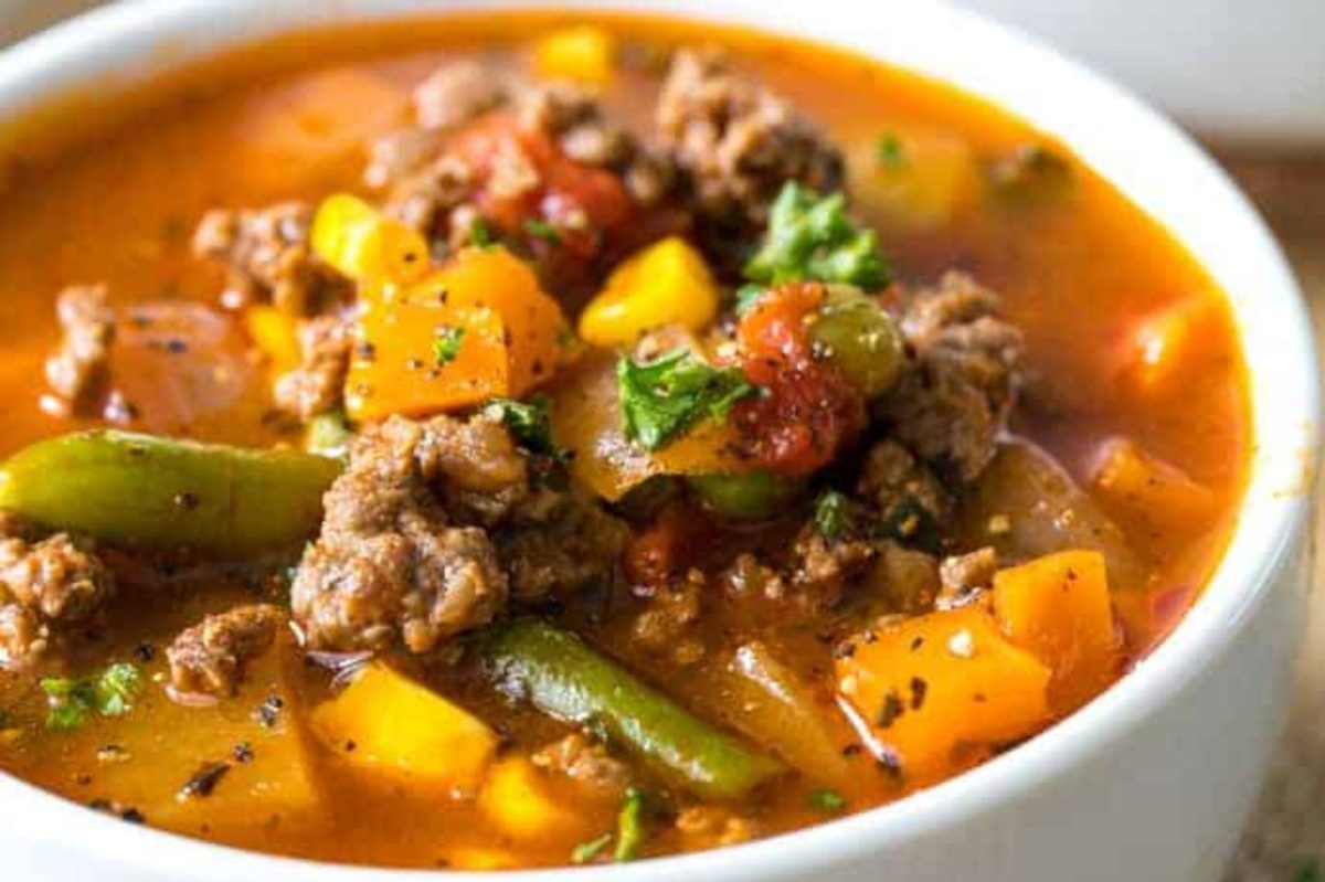 Easy Hamburger Soup
