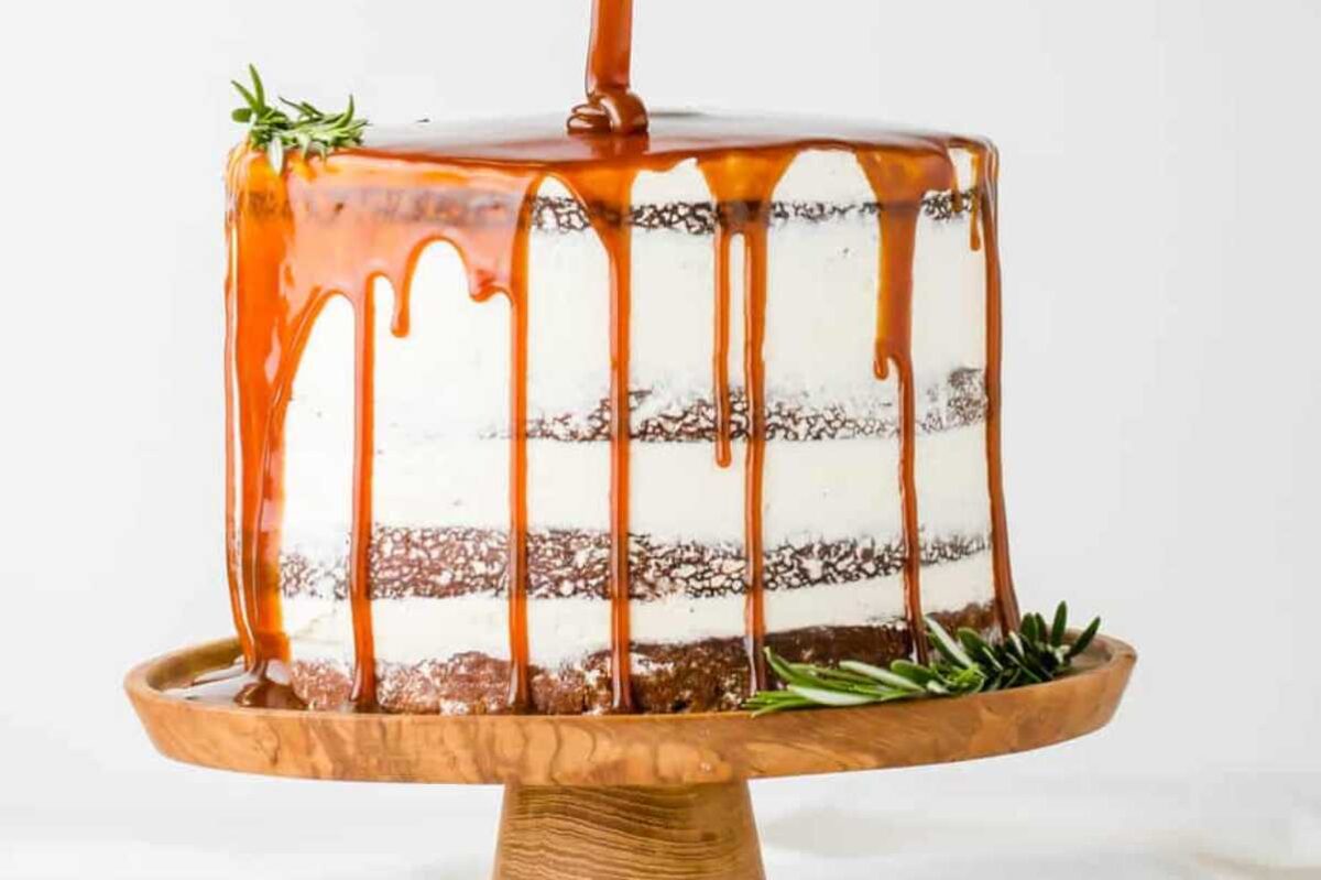 Ginger Sponge Cake. 