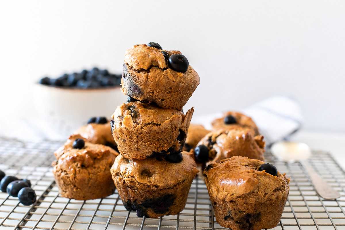 Gluten Free Blueberry Muffins. 
