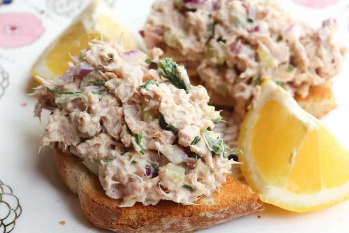 Greek Yogurt Tuna Salad.