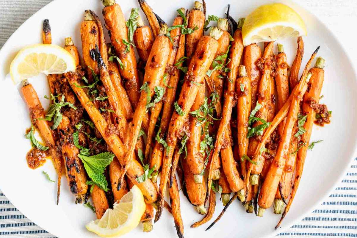 Grilled Carrots.