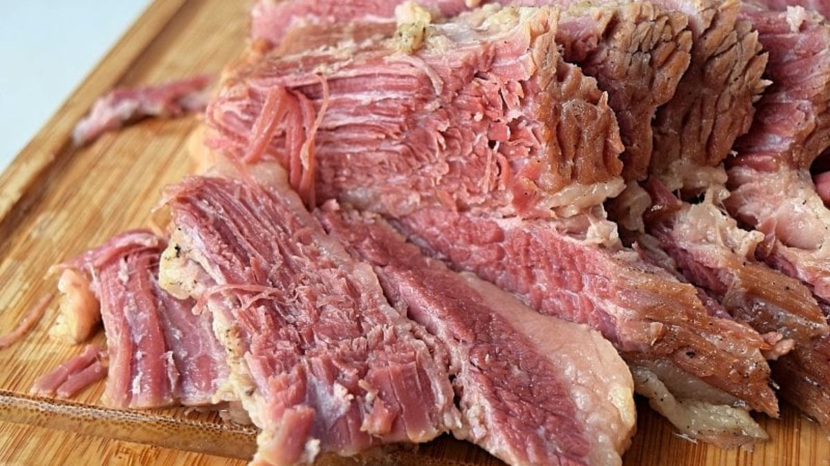 Homemade Corned Beef. 