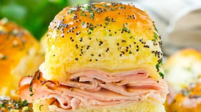 Ham And Cheese Sliders.