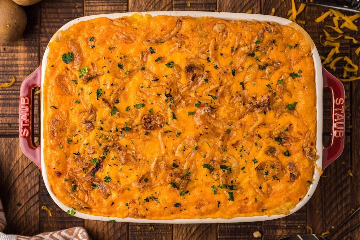 Hamburger Green Bean Casserole Dinner
