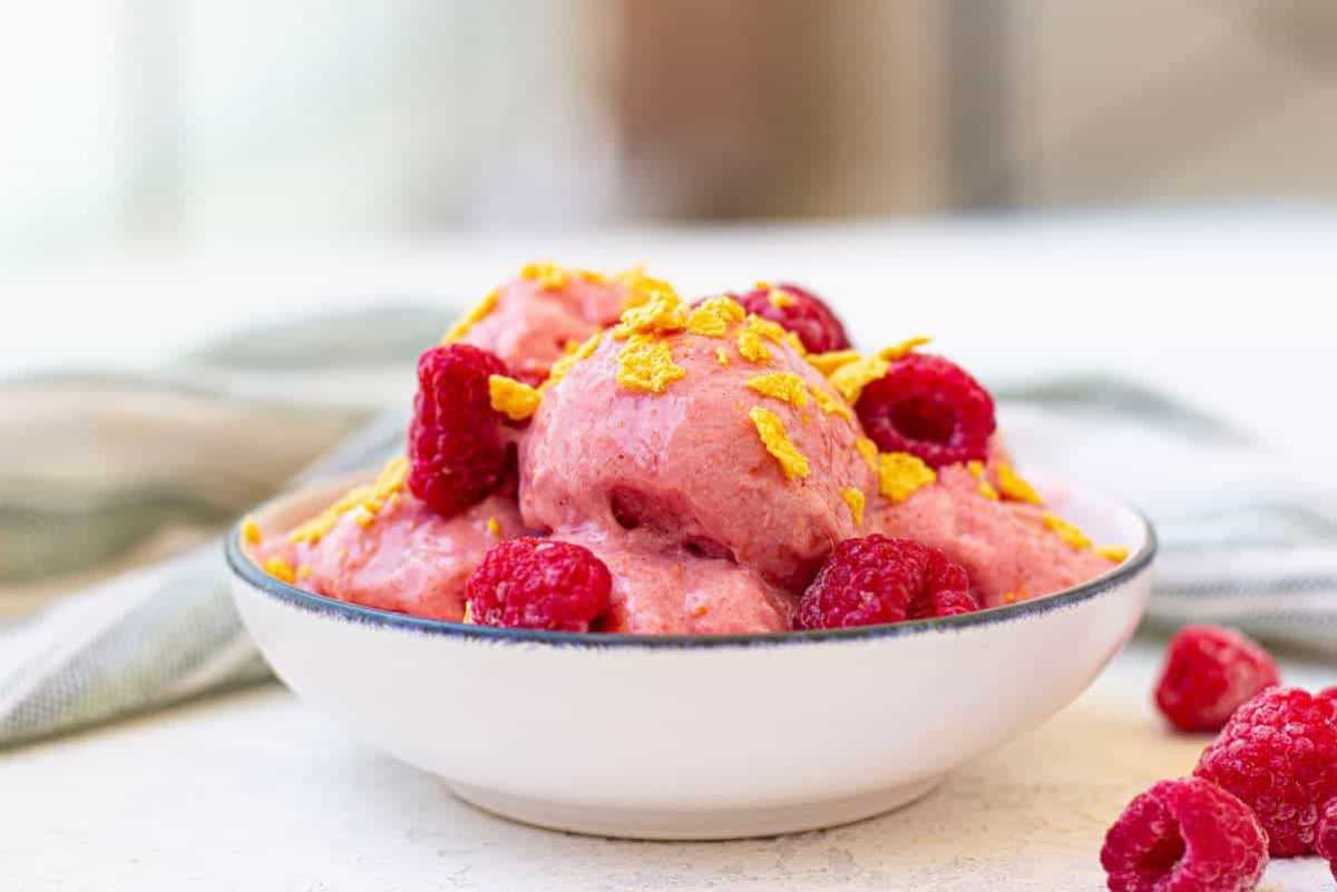 High Protein Frozen Yogurt: Easy and Healthy Recipe.
