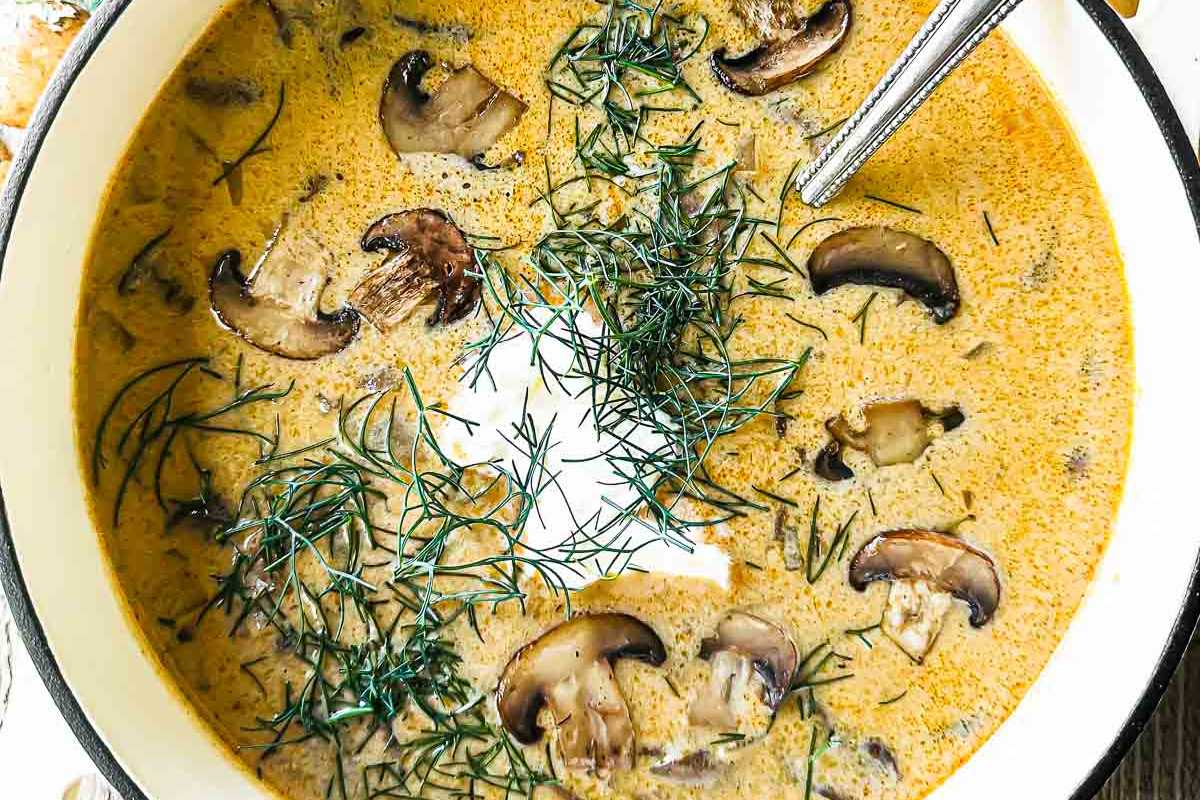 Hungarian Mushroom Soup.