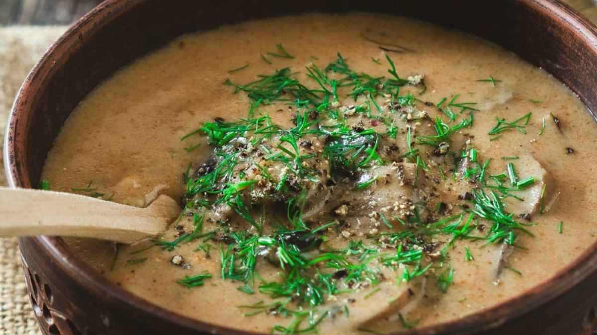 Hungarian Mushroom Soup. 