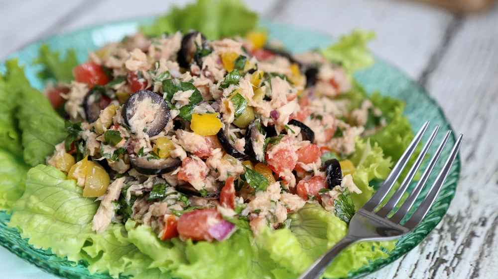 Italian Tuna Salad Recipe. 