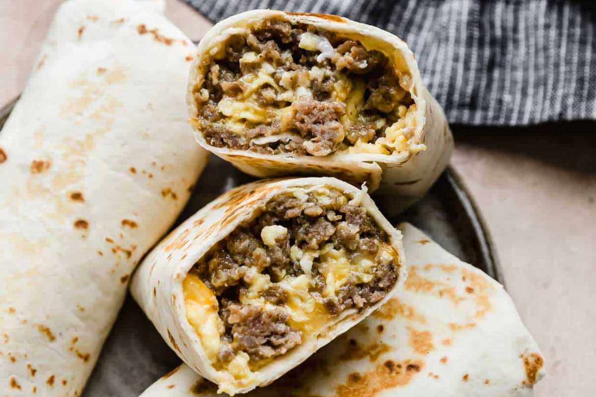 Jimmy Dean Breakfast Burritos.