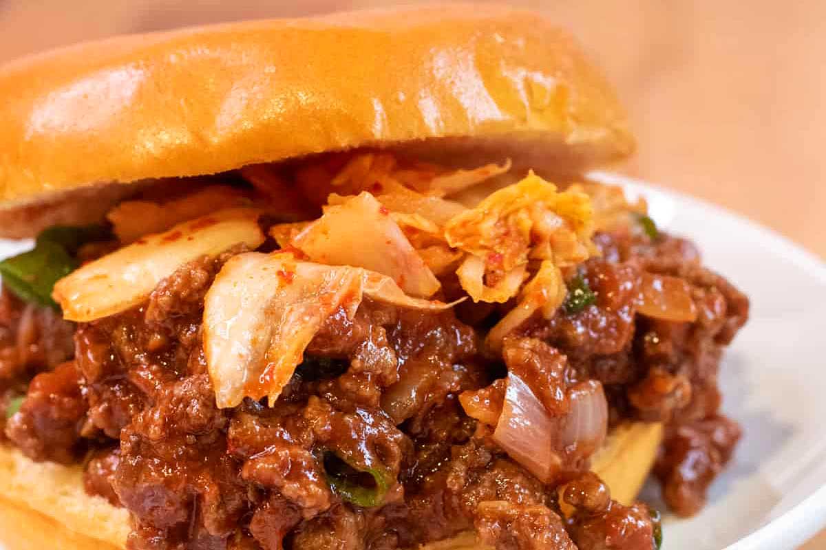 Kimchi Sloppy Joes 11