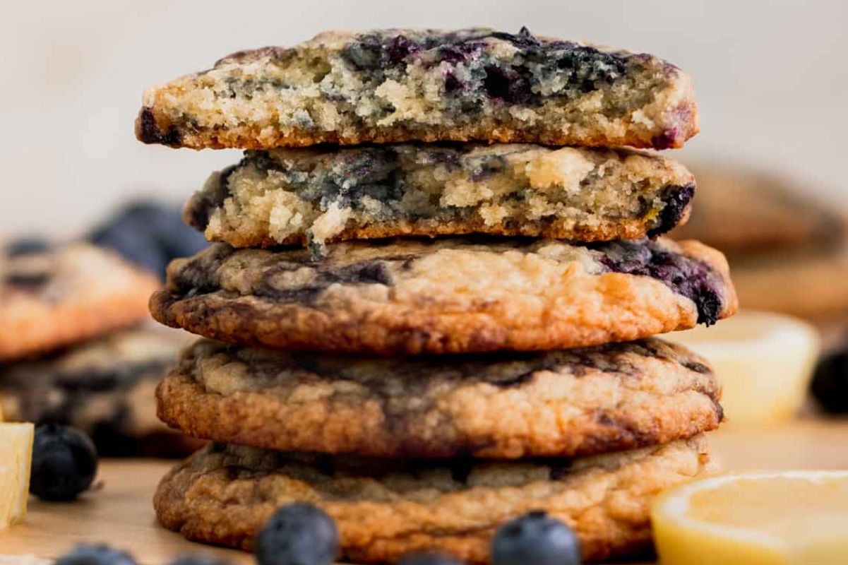 Lemon Blueberry Cookies
