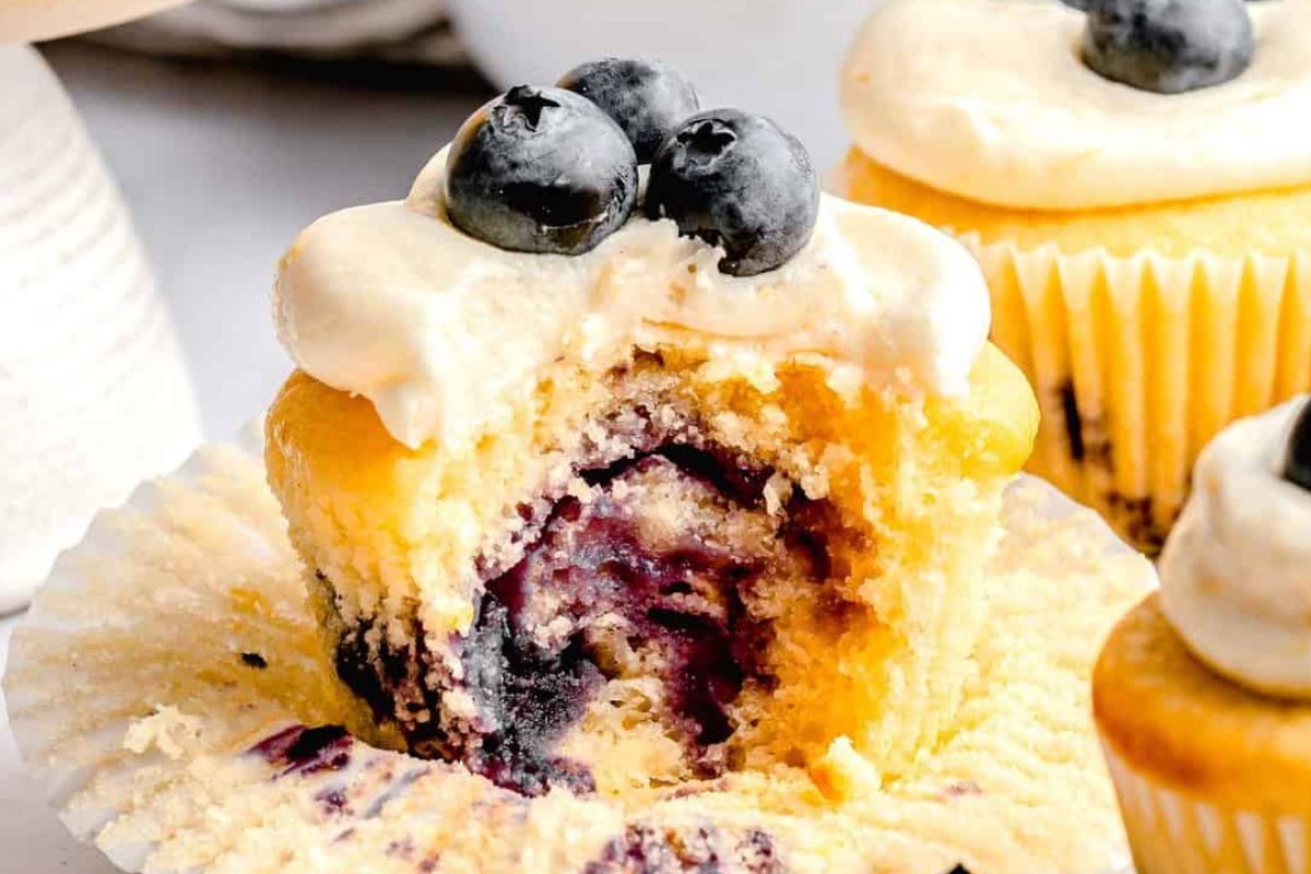 Lemon Blueberry Cupcakes