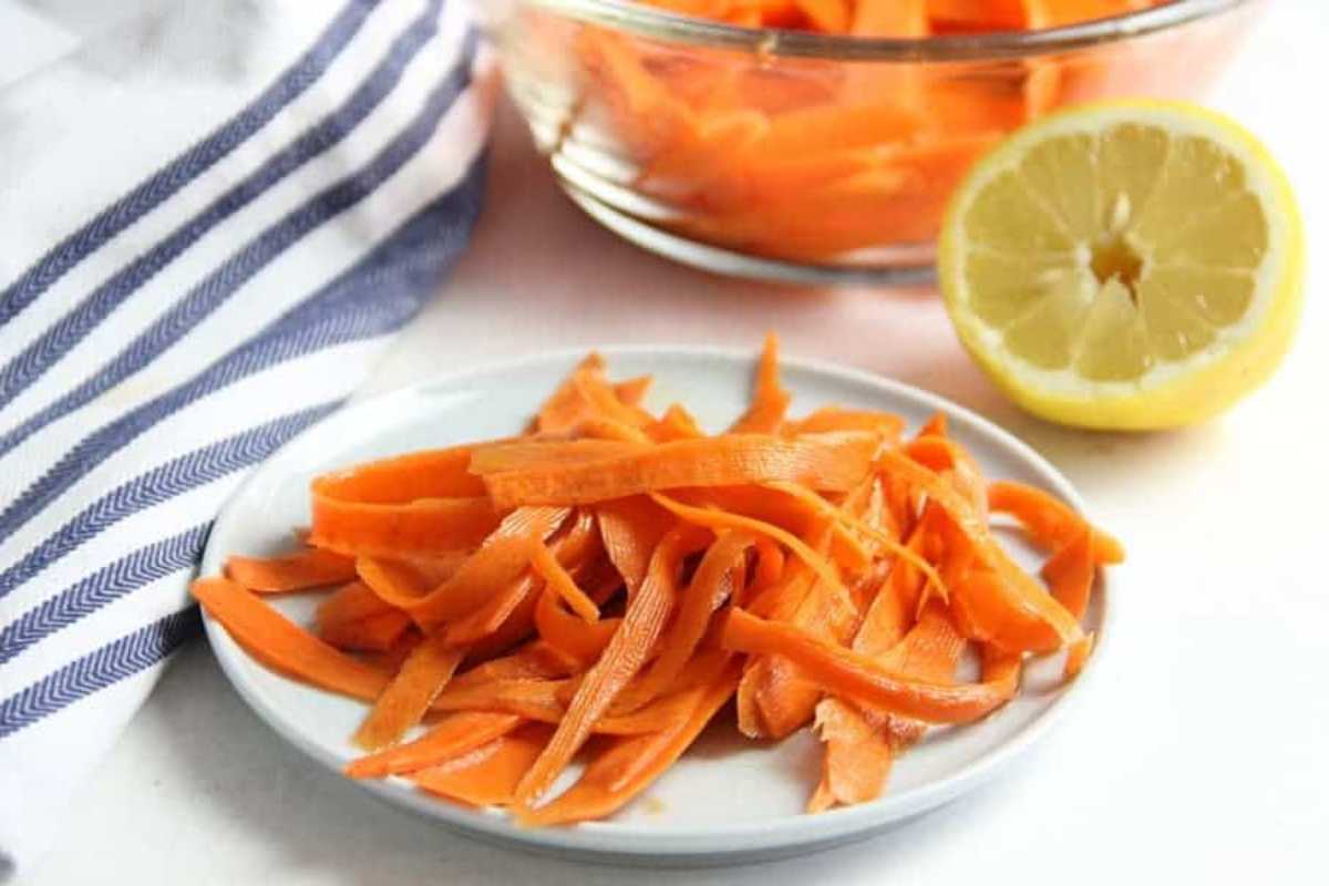 Lemon Carrot Salad. 