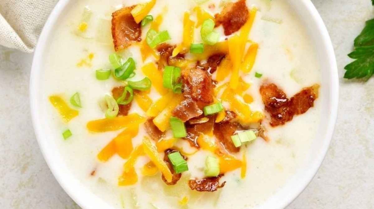 Loaded Potato Soup Recipe. 