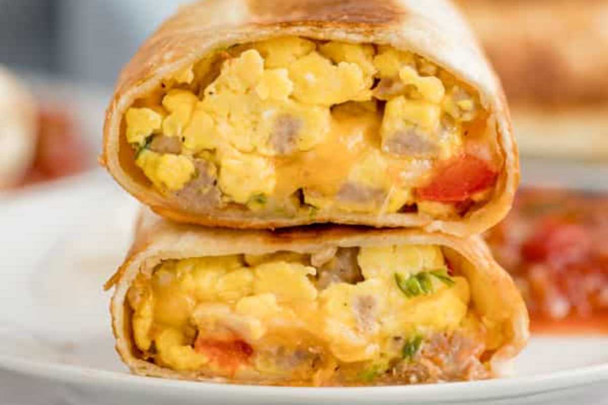 Make-Ahead Breakfast Burrito Recipe. 
