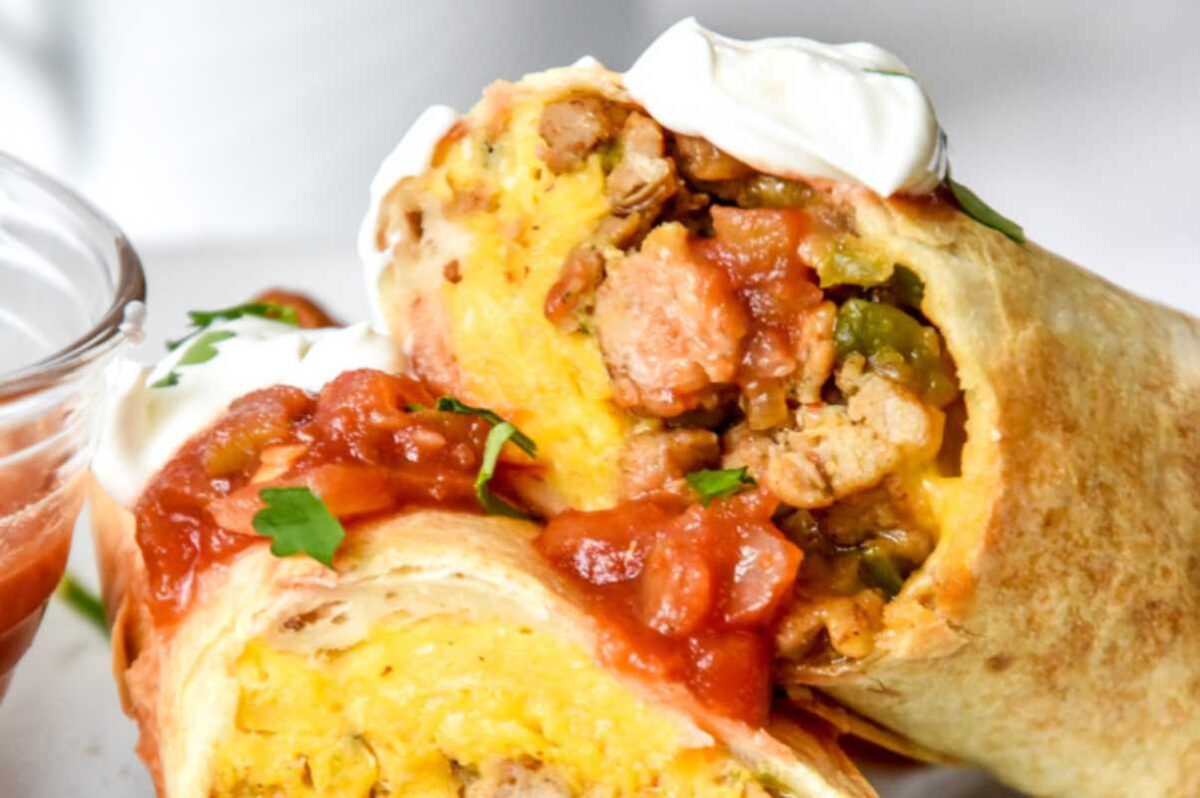 Make-Ahead Freezer-Friendly Breakfast Burritos.