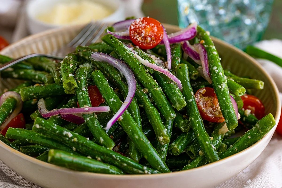 Marinated Green Beans. 
