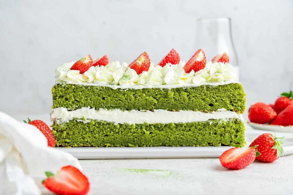 Matcha Cake. 