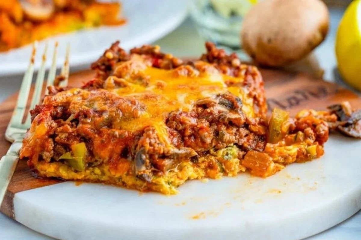 Meaty Zucchini Casserole With Ground Beef