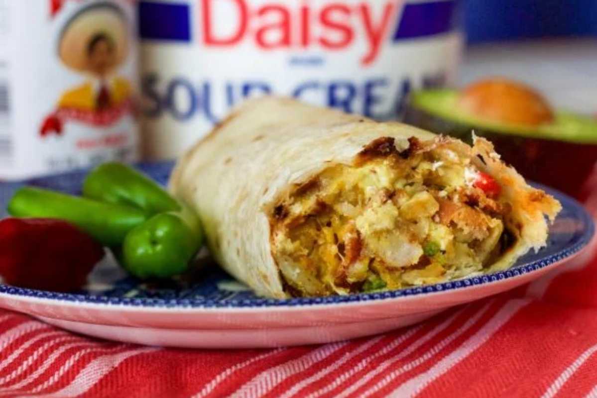 Mexican Breakfast Burrito Recipe.