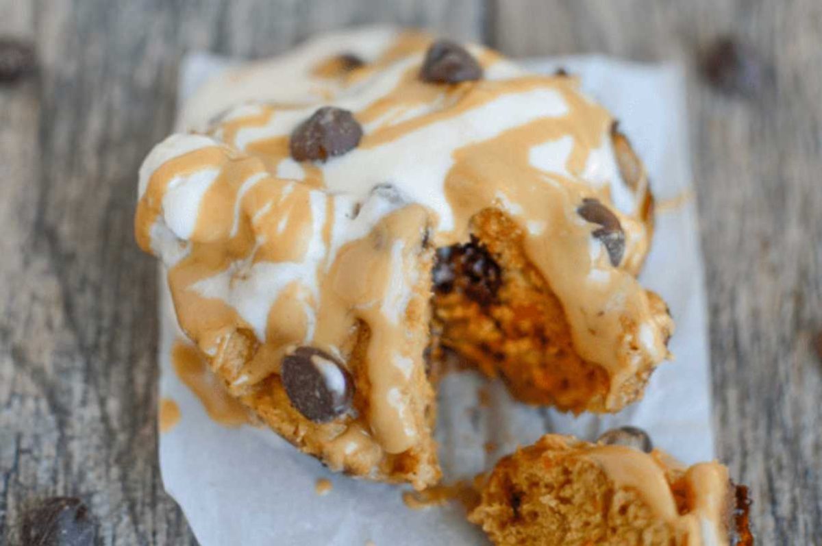 Microwave Sweet Potato Mug Cake. 