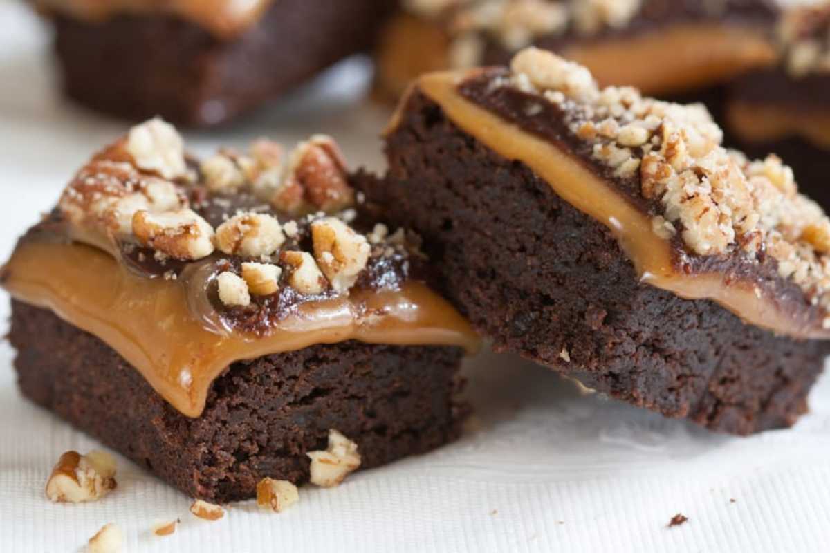 Millionaire Brownies. 